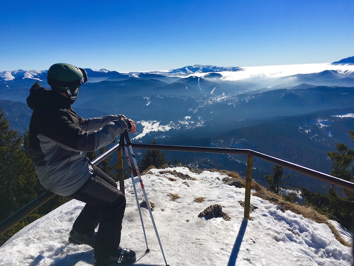 Skiing in Poiana Brasov 