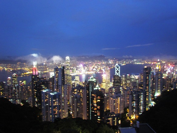 Hong Kong and Victoria Peak